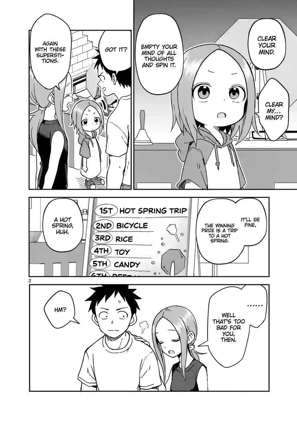 Karakai Jouzu no (Moto) Takagi-san Chapter 238 2